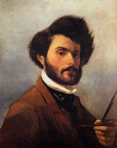 Self-portrait at 29 years old by Giovanni Fattori