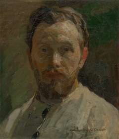 Self-Portrait by Elemír Halász-Hradil