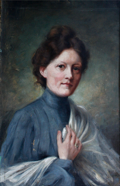 Self-portrait by Fanny Inama von Sternegg