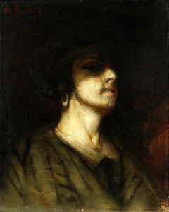 Self-portrait by Maurycy Gottlieb