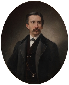 Self-portrait by Víctor Manzano y Mejorada