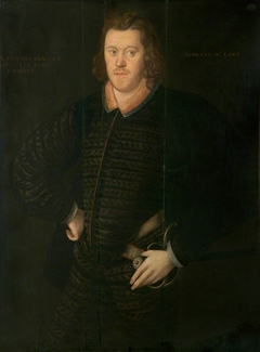 Sir Peter Legh IX (1563-1636), aged 28 by Anonymous