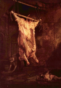 Slaughtered Ox by Rembrandt