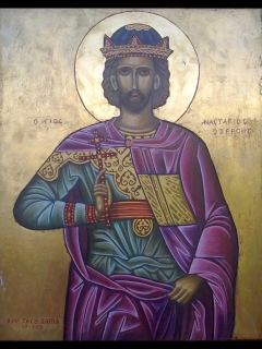 St Anastasios of Persia by Tasso Pappas