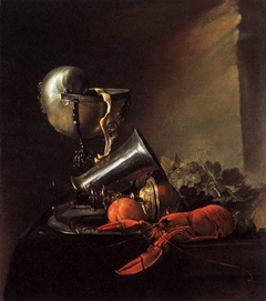 Still-Life with Lobster and Nautilus Cup by Jan Davidsz. de Heem