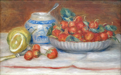 Strawberries by Auguste Renoir