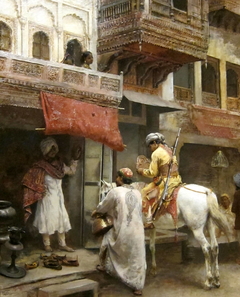 Street Scene in India by Edwin Lord Weeks