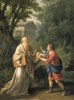 Telemachus and Termosiris by Louis-Jean-François Lagrenée