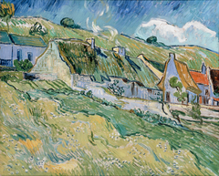 Cottages by Vincent van Gogh