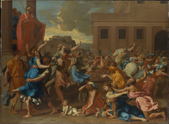 The Abduction of the Sabine Women by Nicolas Poussin