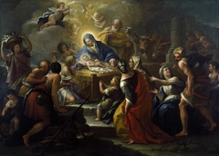 The Adoration of the Shepherds by Paolo de Matteis