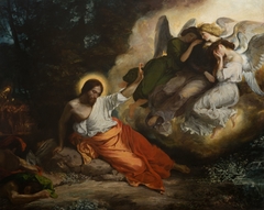 The Agony in the Garden by Eugène Delacroix