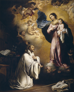 The Apparition of the Virgin to Saint Bernard by Bartolomé Esteban Murillo