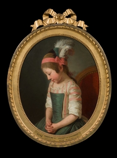 The Artist's Daughter Wilhelmina by Per Krafft the Elder