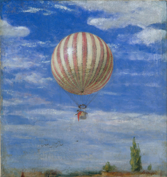 The Balloon by Pál Szinyei Merse