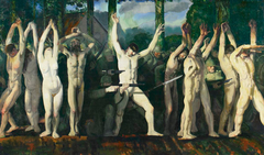 The Barricade by George Bellows