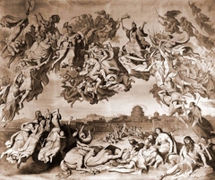 The Battle of the Huns by Wilhelm von Kaulbach