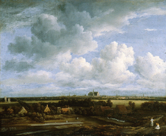 The Bleaching Grounds near Haarlem by Jacob van Ruisdael