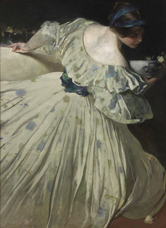 The Blue Bowl by John White Alexander