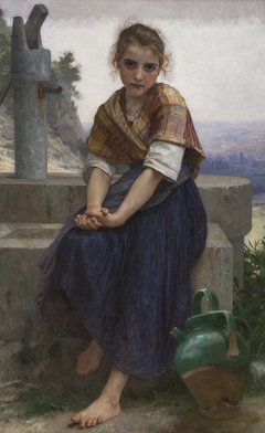 The Broken Pitcher by William-Adolphe Bouguereau