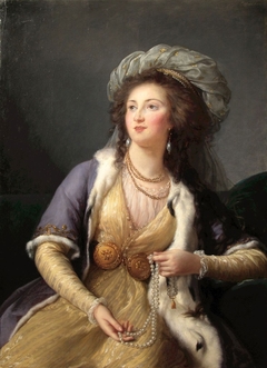 The Comtesse de Clermont-Tonnerre as a Sultana by Elisabeth Louise Vigée Le Brun