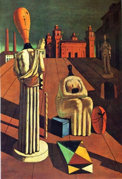 The Disquieting Muses by Giorgio de Chirico