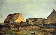 The Farm by Charles-François Daubigny