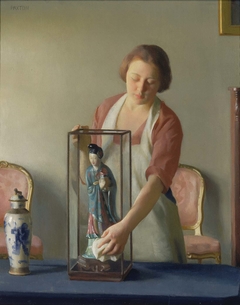 The Figurine by William McGregor Paxton