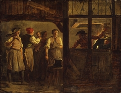 The Forge by Léonard Defrance