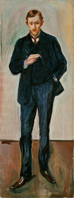 The Frenchman. Marcel Arhinard by Edvard Munch