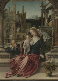 The Holy Family by Jan Gossaert