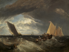 The Junction of the Thames and the Medway by J. M. W. Turner