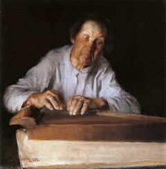 The Kantele Player by Pekka Halonen