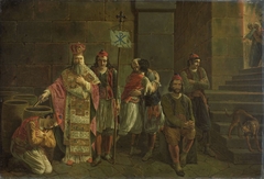 The Last Defenders of Missolonghi, 22 April 1826: an episode from the Greek War of Independence by Joseph Denis Odevaere