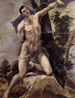 The Martyrdom of Saint Sebastian by El Greco