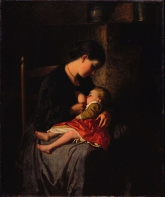 The Mother by Eastman Johnson