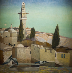 The Mount of Olives in Jerusalem by Tivadar Csontváry Kosztka