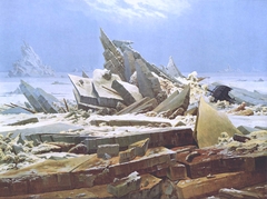 The Sea of Ice by Caspar David Friedrich