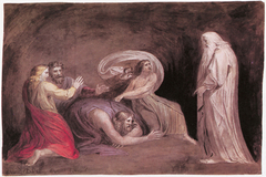 The Spirit of Samuel Appearing to Saul by Johann Heinrich Füssli