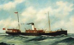 The steamship Notts by Harry J Jansen