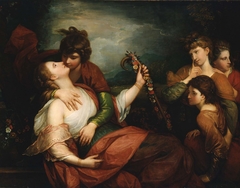 The Stolen Kiss by Benjamin West