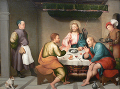 The Supper at Emmaus by Jacopo Bassano