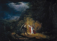 The Temptation in the Wilderness by John St John Long