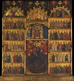 The Trinity Adored by All Saints by Anonymous