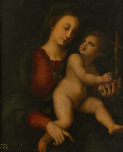 The Virgin and Child by Anonymous