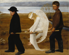 The Wounded Angel by Hugo Simberg