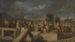 Triumphzug Alexanders des Großen: Beutegut (Folge 5/12) by Gerard de Lairesse