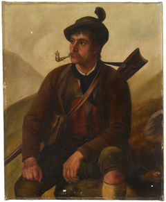 Tyrolean Hunter by Franz Defregger