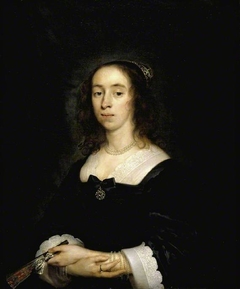 Unknown Lady by Cornelis Janssens van Ceulen