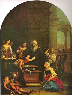 Saint Elisabeth of Hungary healing the poor by Bartolomé Esteban Murillo